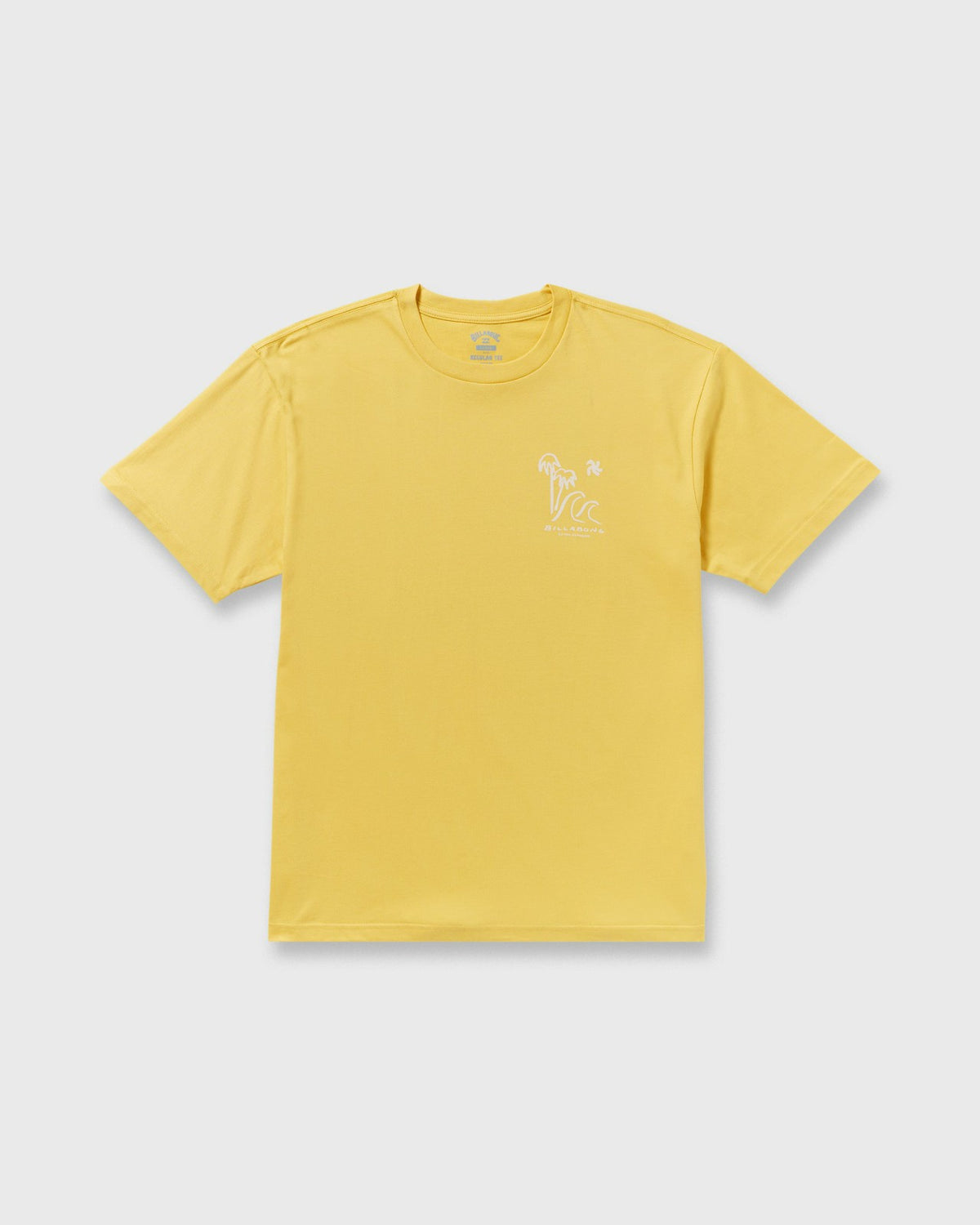 Billabong So Far Regular Short Sleeve T-Shirt - Dust Yellow
