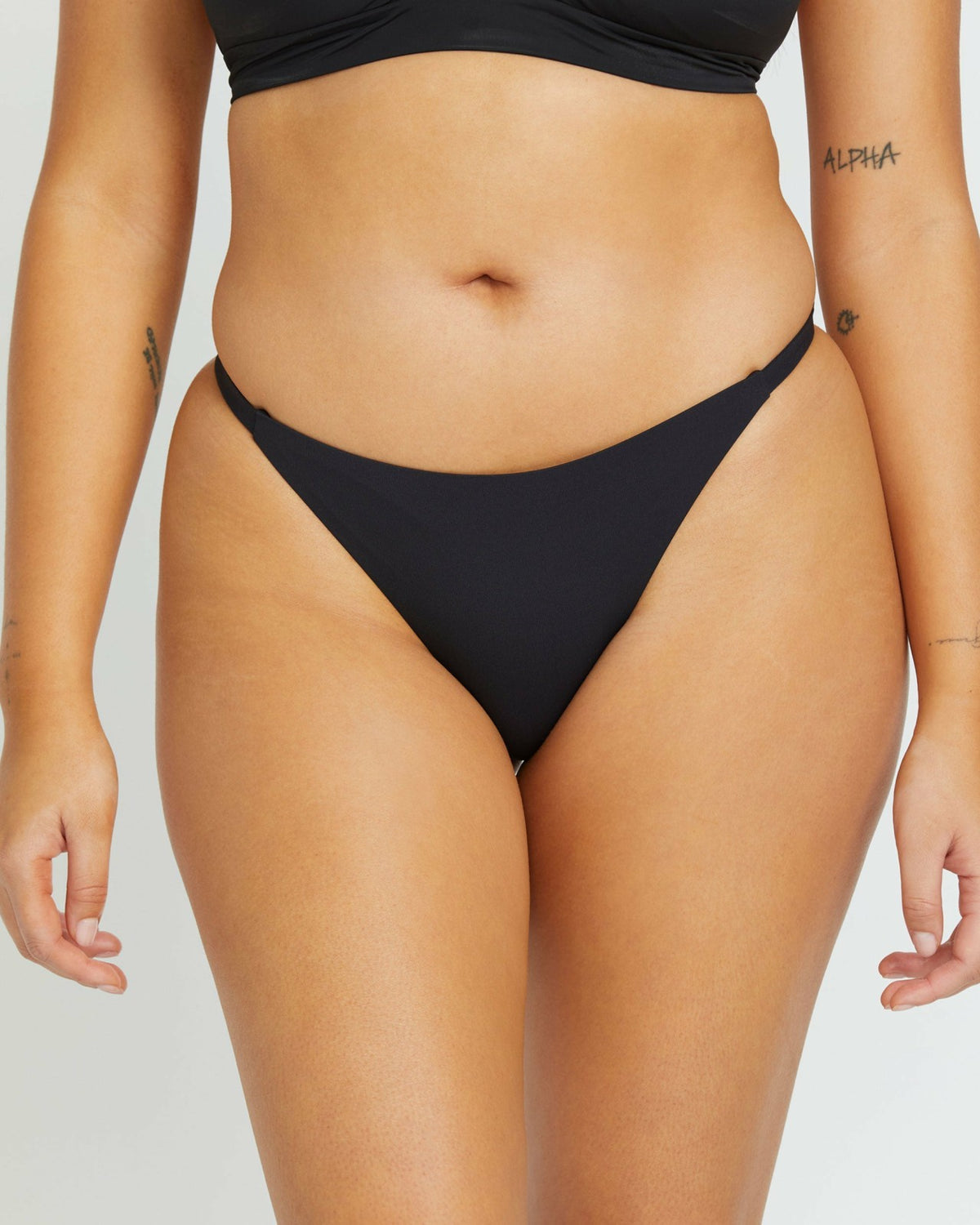 Billabong Sol Searcher Maya Bikini Bottom - Black Pebble