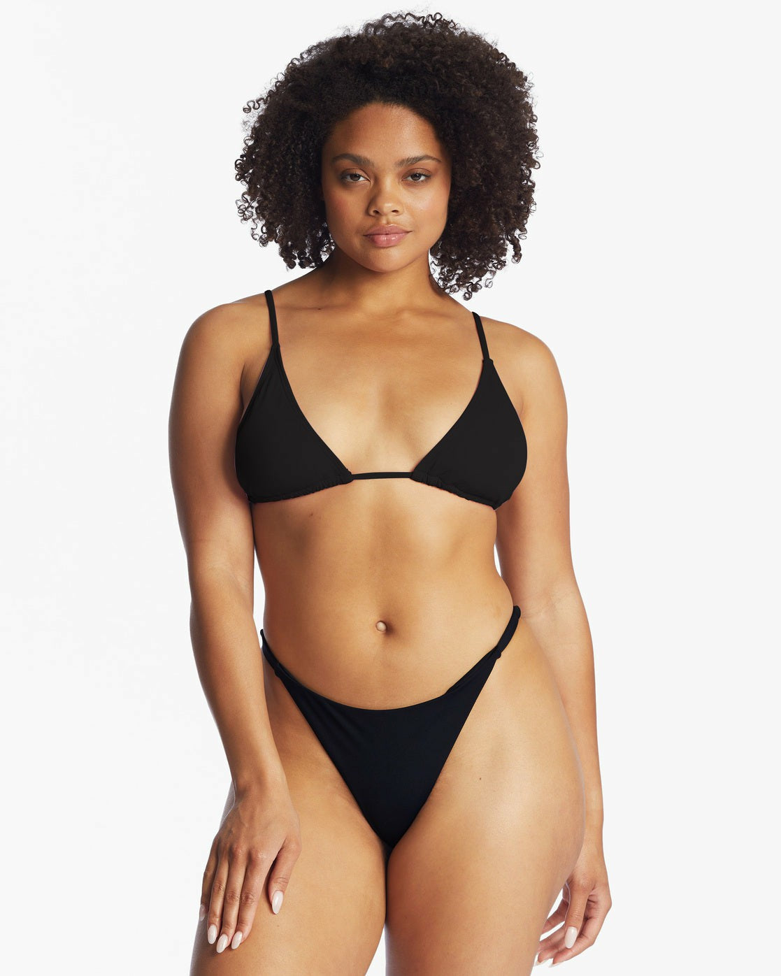Billabong Sol Searcher Maya Bikini Bottoms - Black Pebble