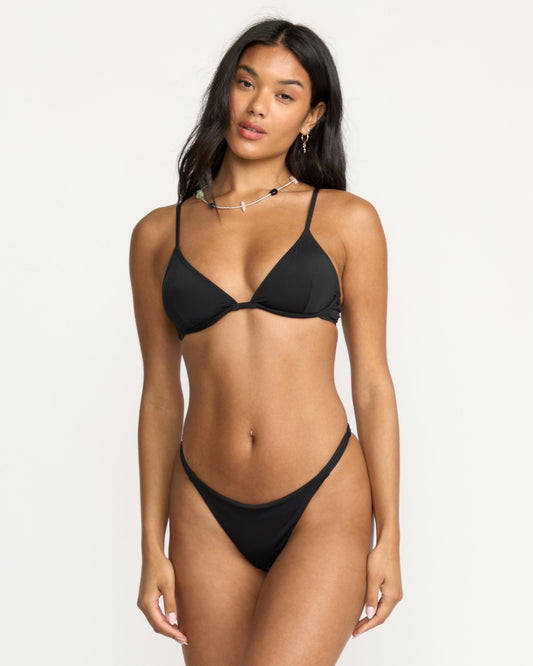 Billabong Sol Searcher Reese Underwire Bikini Top - Black Pebble