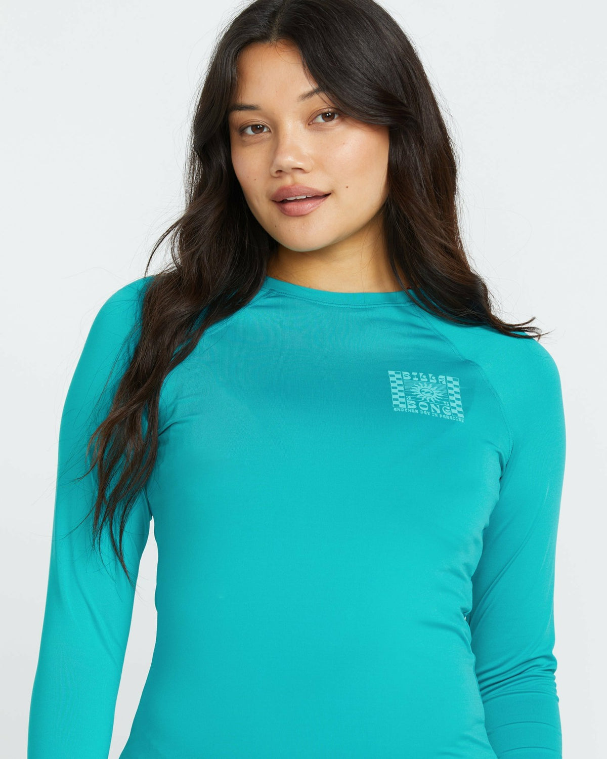 Billabong Sol Searcher Rashguard - Blue Lagoon
