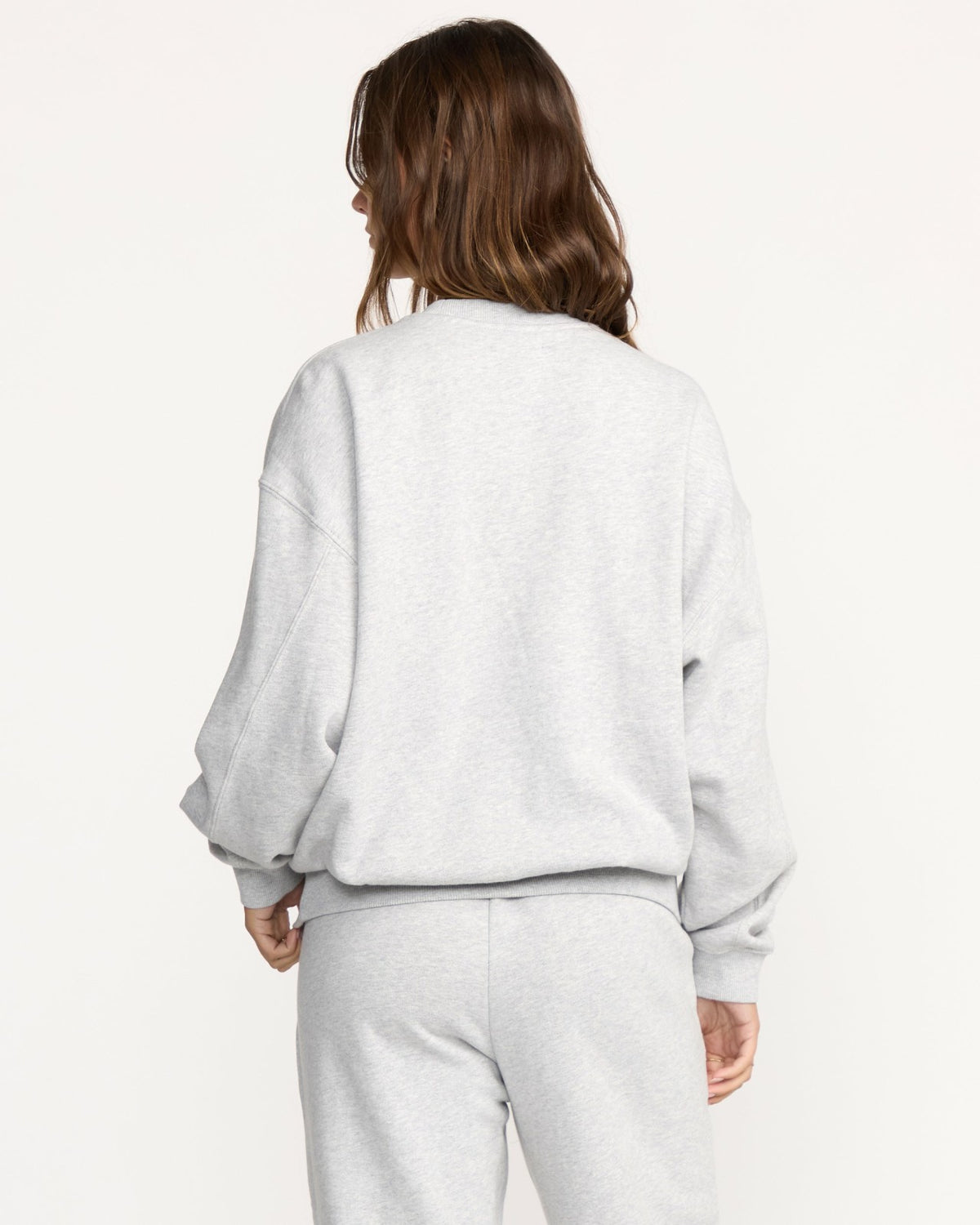 Billabong So Sunny Kendal Crewneck Sweatshirt - Heather Grey