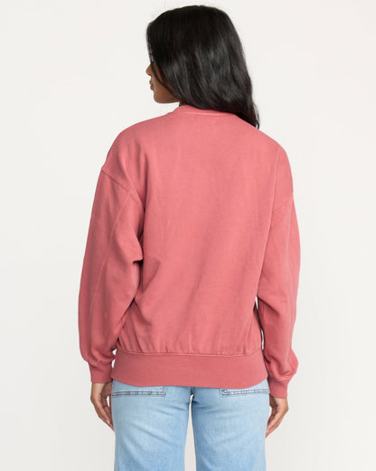 Billabong So Sunny Kendal Crewneck Sweatshirt - Wild Ginger