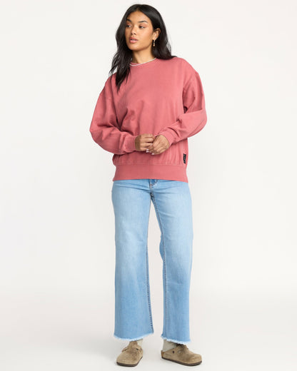 Billabong So Sunny Kendal Crewneck Sweatshirt - Wild Ginger