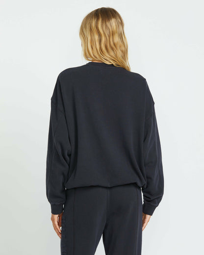 Billabong So Typical Kendal Crew Sweatshirt - Black Pebble
