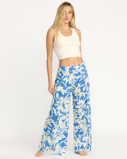 Billabong Split Spirit Elastic Waist Pants - True Blue