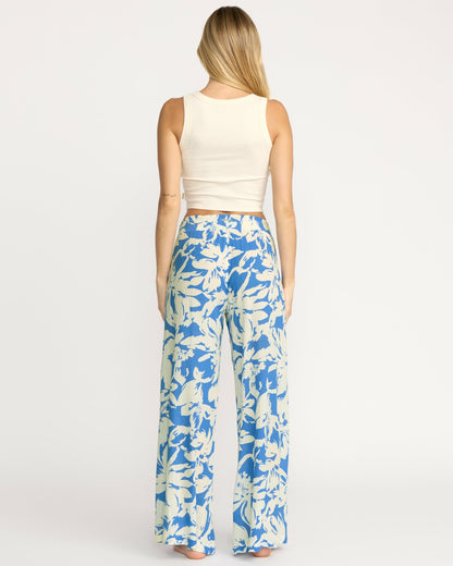 Billabong Split Spirit Elastic Waist Pants - True Blue
