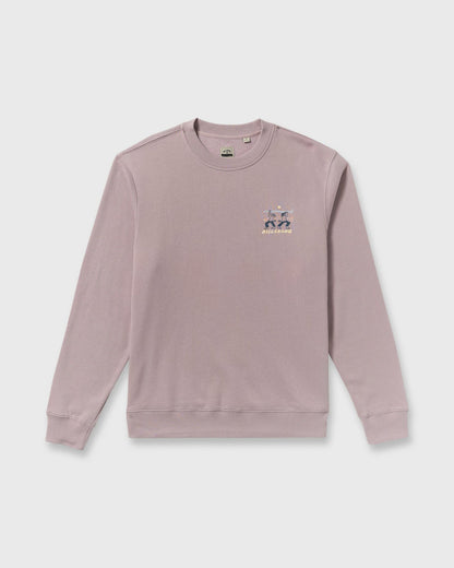 Billabong Split The Peak Crewneck Sweatshirt - Purple Ash