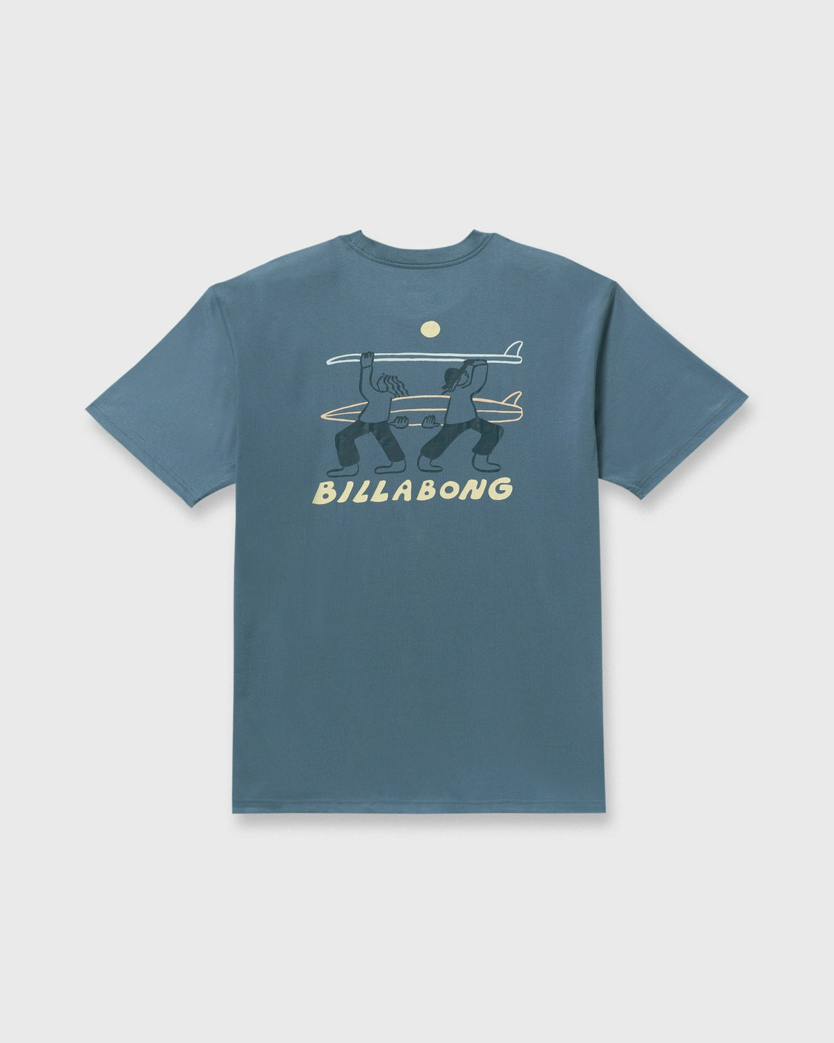 Billabong Split The Peak Regular Short Sleeve T-Shirt - Steel Blue