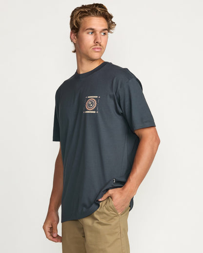 Billabong Spun Out Premium Tee - Aged Indigo