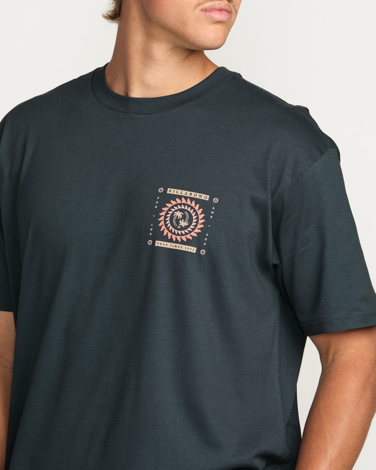 Billabong Spun Out Premium Tee - Aged Indigo
