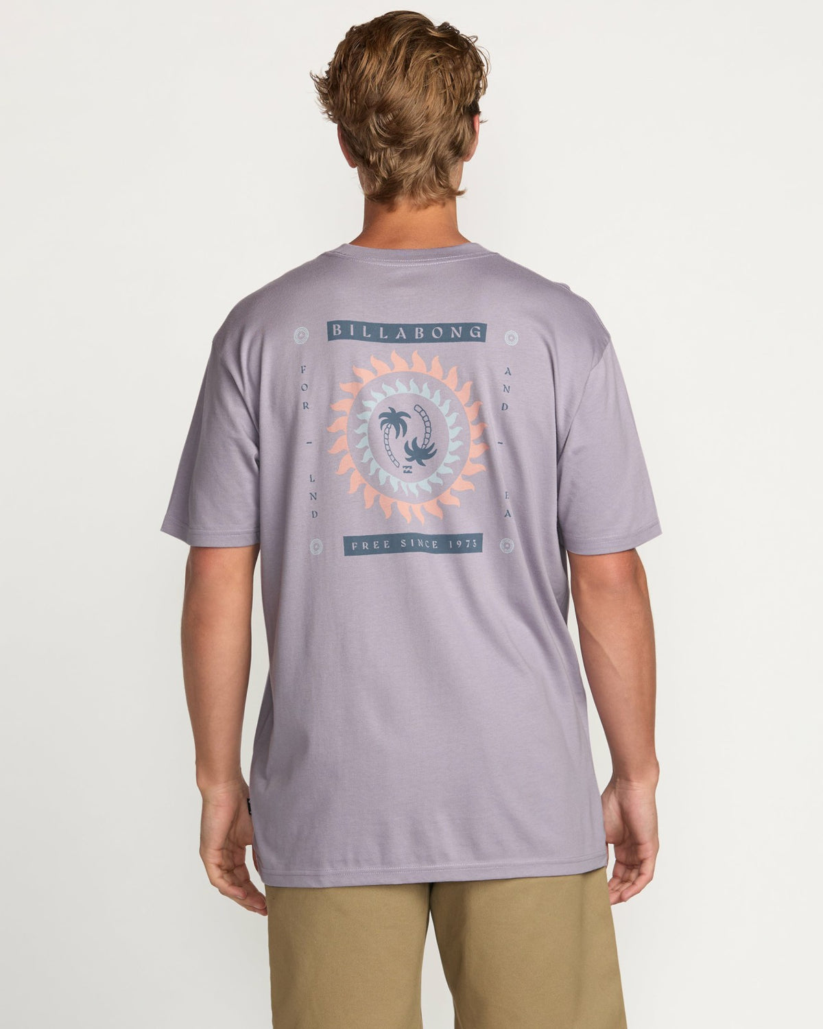 Billabong Spun Out Premium Tee - Light Purple