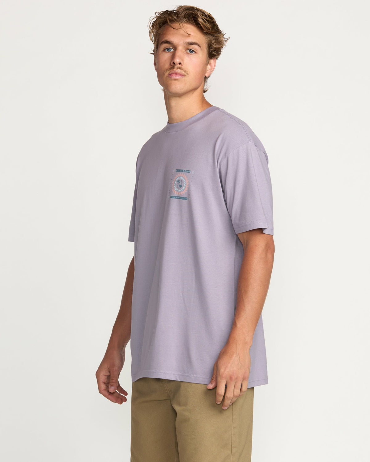 Billabong Spun Out Premium Tee - Light Purple