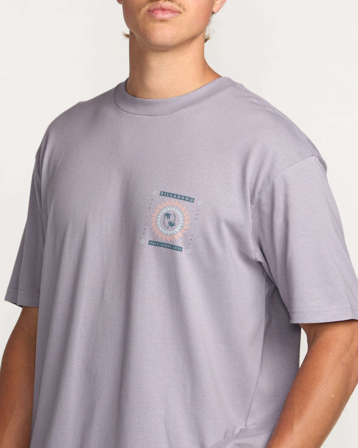 Billabong Spun Out Premium Tee - Light Purple
