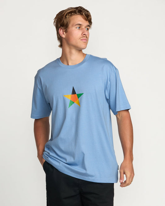 Billabong Billabong x Mami Wata Star Regular Tee - Sky Blue