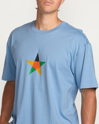 Billabong Billabong x Mami Wata Star Regular Tee - Sky Blue