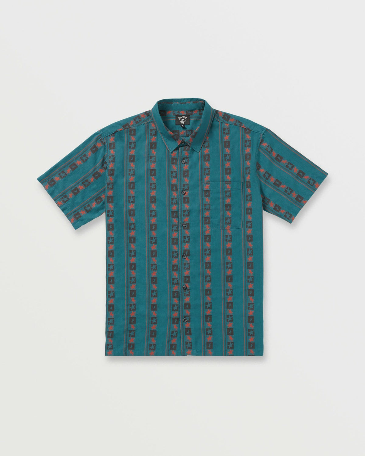 Billabong Billabong x Mami Wata Star Short Sleeve Shirt - Teal
