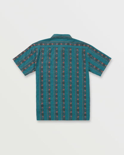Billabong Billabong x Mami Wata Star Short Sleeve Shirt - Teal