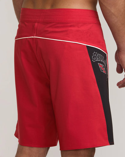Billabong Straddie Pro Performance 20" Boardshorts - Scarlet