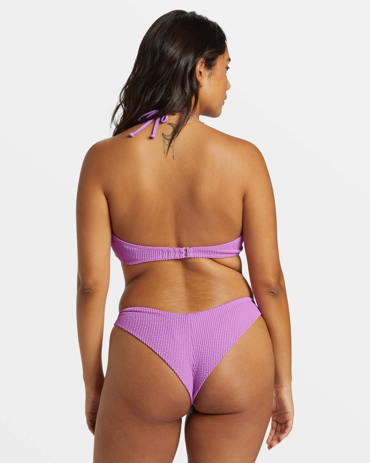 Billabong Summer High Multi-Way Bandeau Bikini Top - Bright Orchid