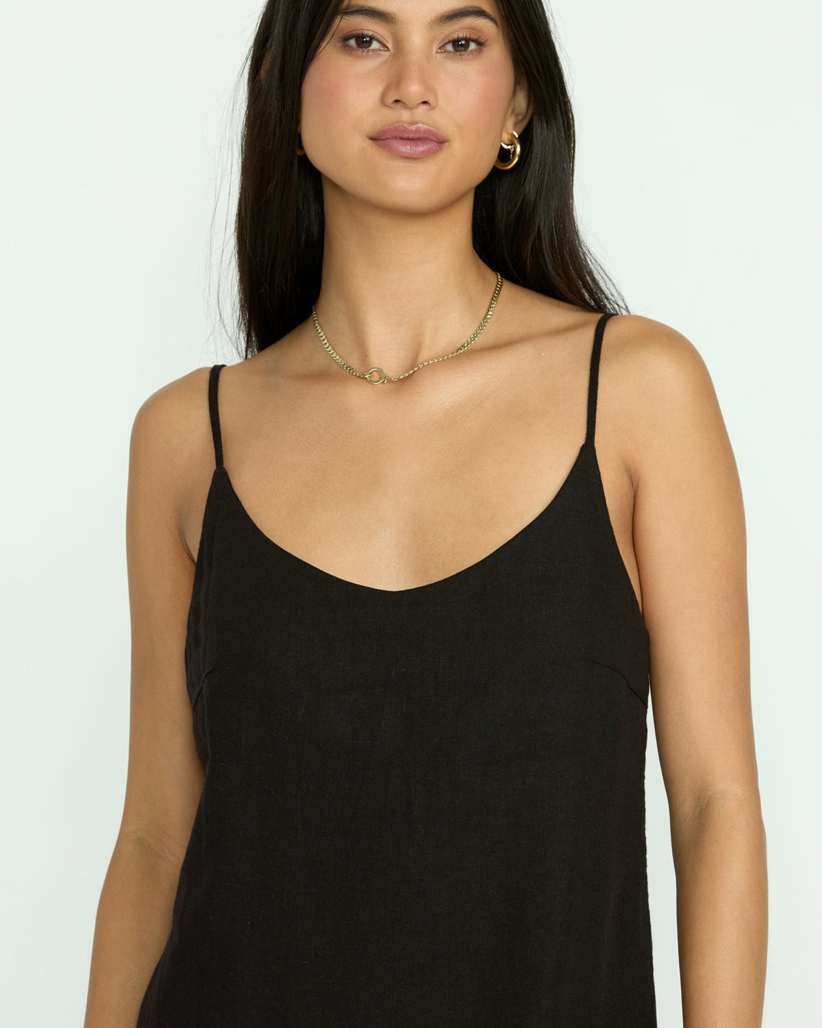 Billabong Summer Love Mini Slip Dress - Black
