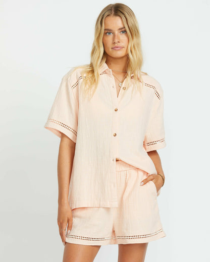 Billabong Summers End Shorts - Soft Peach