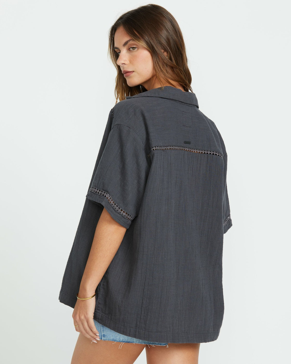Billabong Summers End Short Sleeve Shirt - Black Sands