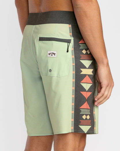 Billabong Sundays Airlite 19" Boardshorts - Green Ash