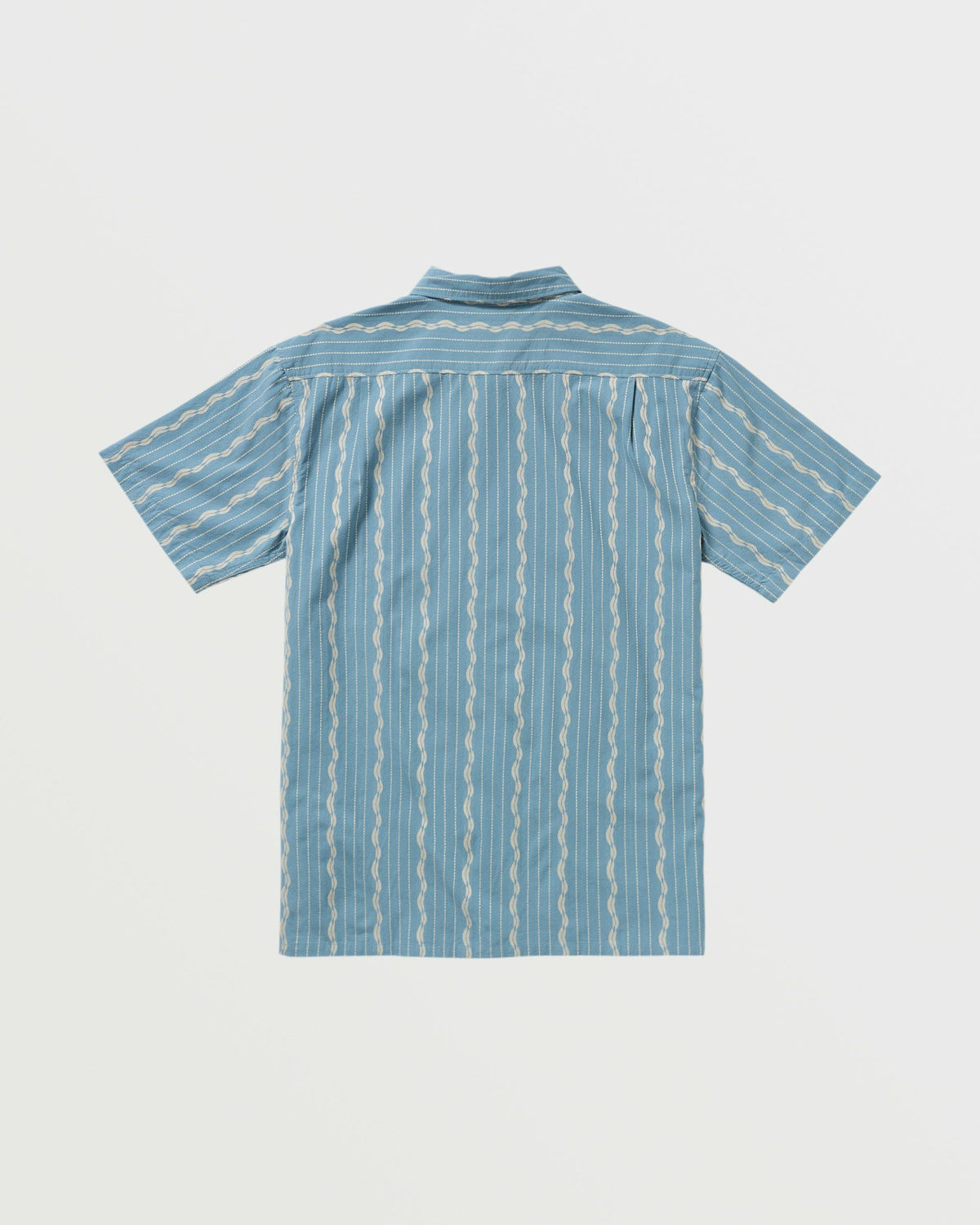 Billabong Sundays Jacquard Short Sleeve Shirt - Carolina Blue