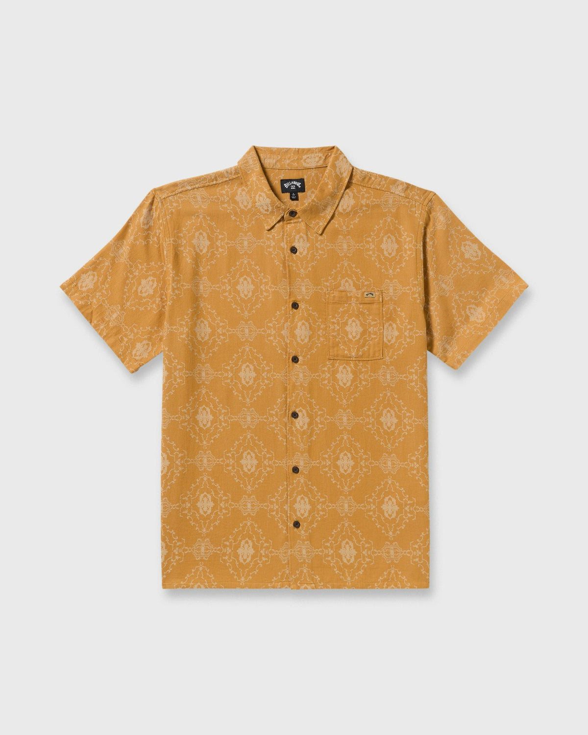 Billabong Sundays Jacquard Short Sleeve Shirt - Golden Haze