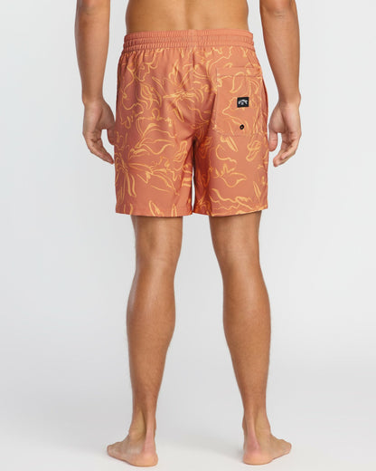 Billabong Sundays Laybacks 17" Trunks - Dusty Rose