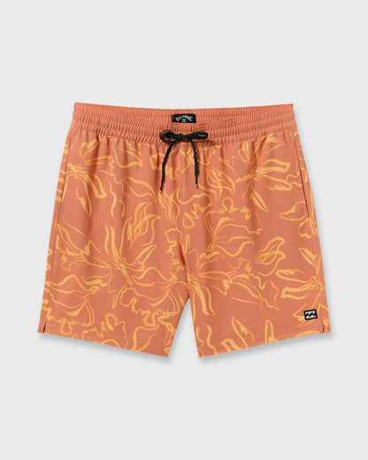 Billabong Sundays Laybacks 17" Trunks - Dusty Rose