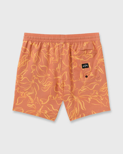 Billabong Sundays Laybacks 17" Trunks - Dusty Rose