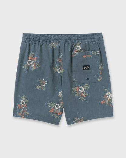 Billabong Sundays Laybacks 17" Trunks - Steel Blue