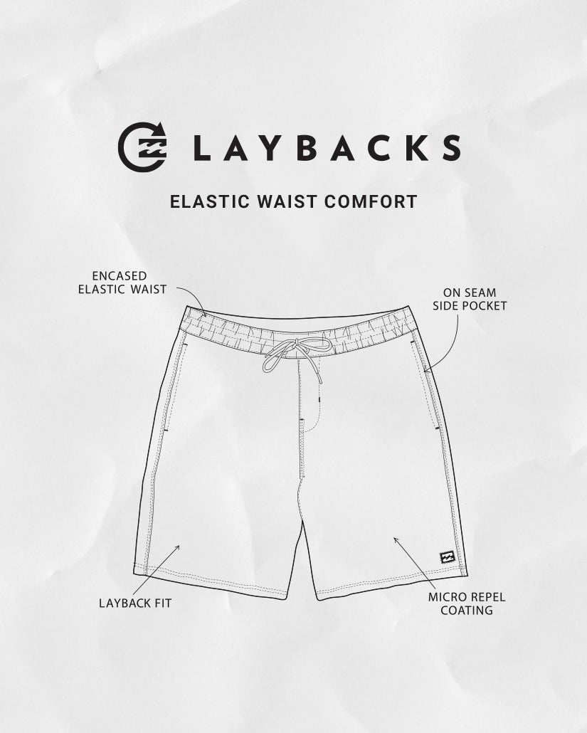 Billabong Sundays Laybacks 17" Trunks - Stealth
