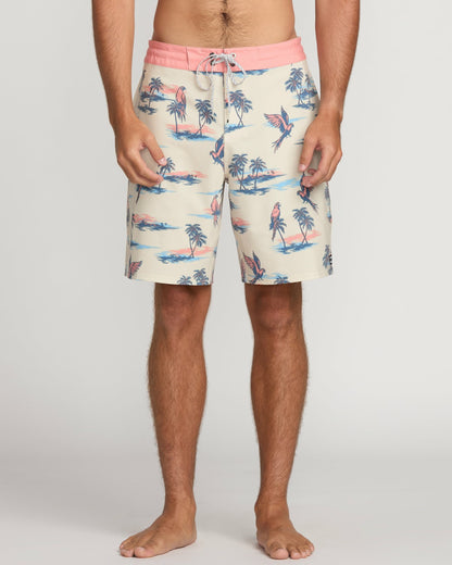 Billabong Sundays Lo Tide 19" Boardshorts - Chino