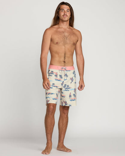 Billabong Sundays Lo Tide 19" Boardshorts - Chino