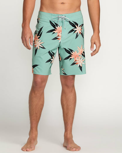 Billabong Sundays Pro Performance 19" Boardshorts - Mist Green
