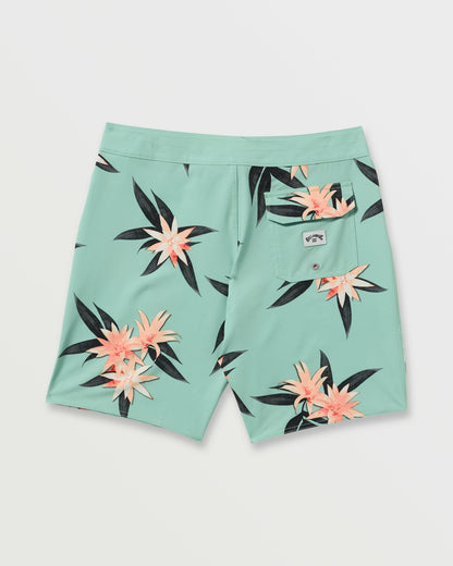 Billabong Sundays Pro Performance 19" Boardshorts - Mist Green