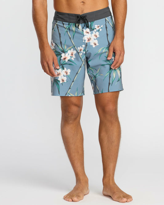 Billabong Sundays Pro Performance 19" Boardshorts - Steel Blue