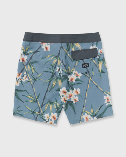 Billabong Sundays Pro Performance 19" Boardshorts - Steel Blue