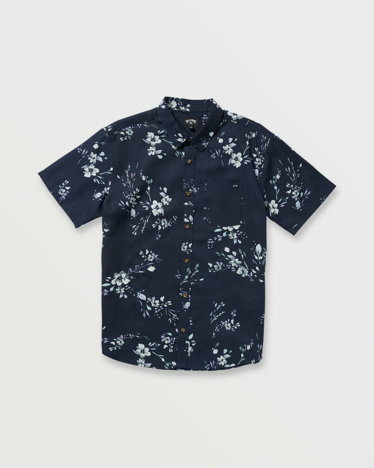 Billabong Sundays Short Sleeve Shirt - Dark Navy