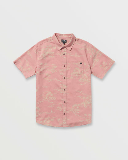 Billabong Sundays Short Sleeve Shirt - Dust Red