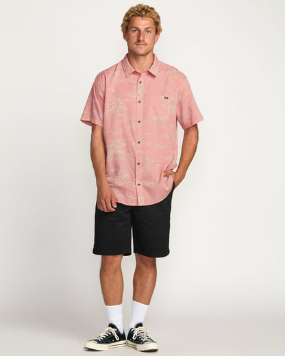 Billabong Sundays Short Sleeve Shirt - Dust Red