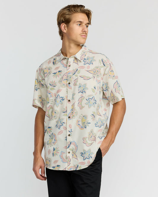 Billabong Sundays Short Sleeve Shirt - Sand