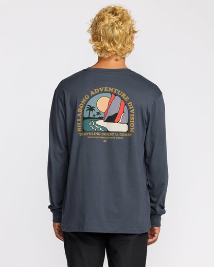 Billabong Sundown A/Div Long Sleeve T-Shirt - Midnight Blue