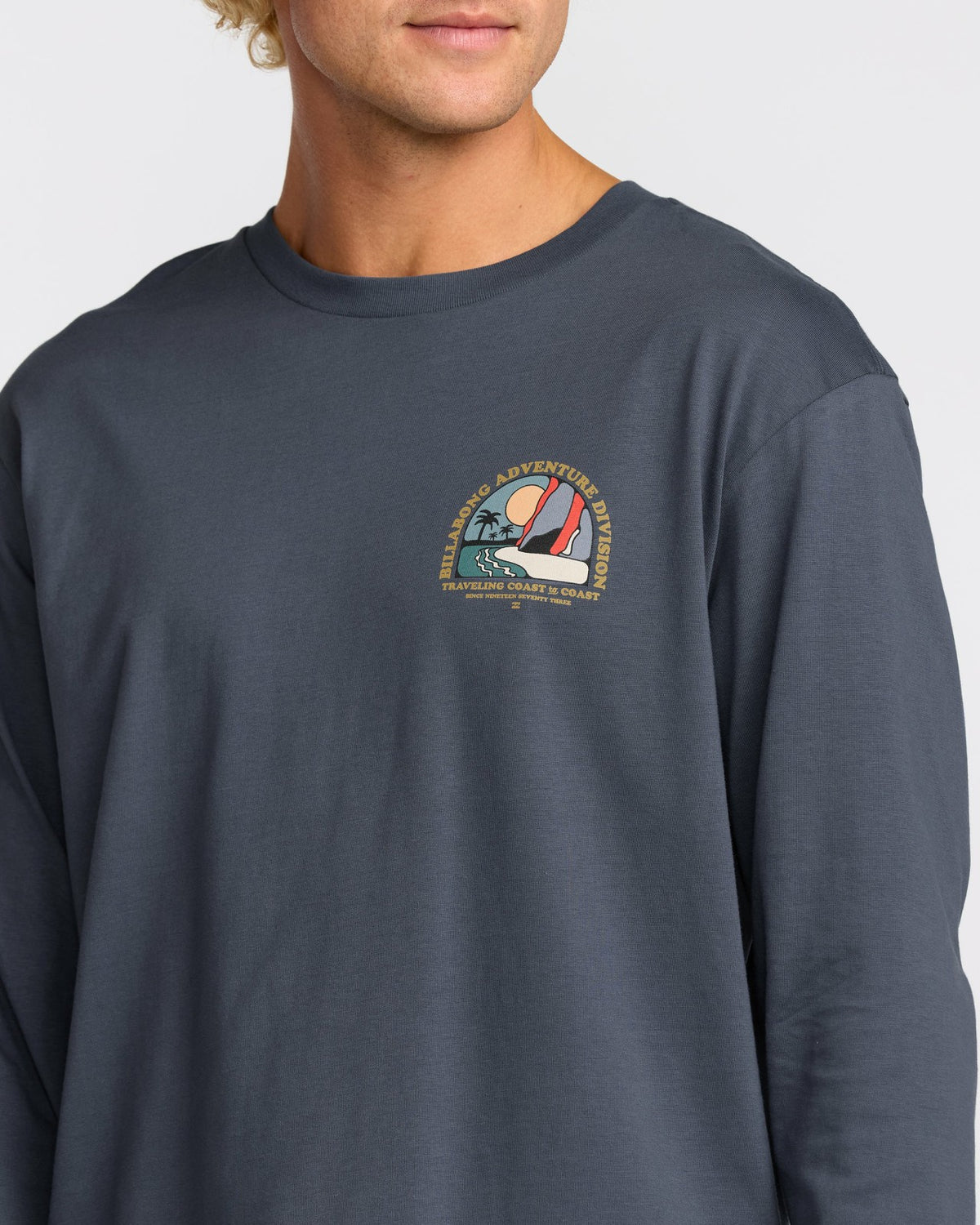 Billabong Sundown A/Div Long Sleeve T-Shirt - Midnight Blue