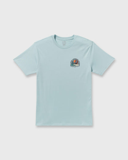 Billabong Sundown A/Div Short Sleeve T-Shirt - Dusty Blue