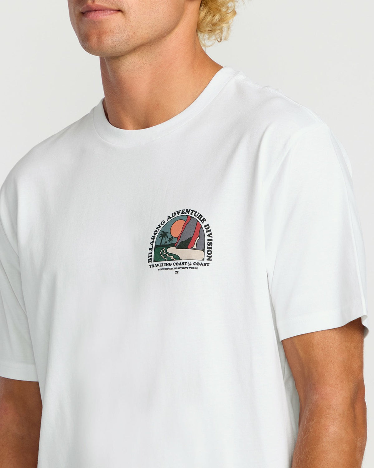 Billabong Sundown A/Div Short Sleeve T-Shirt - White