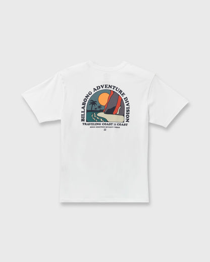 Billabong Sundown A/Div Short Sleeve T-Shirt - White